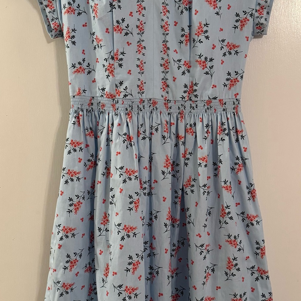 Gal Meets Glam Blue Floral Women’s Dress
